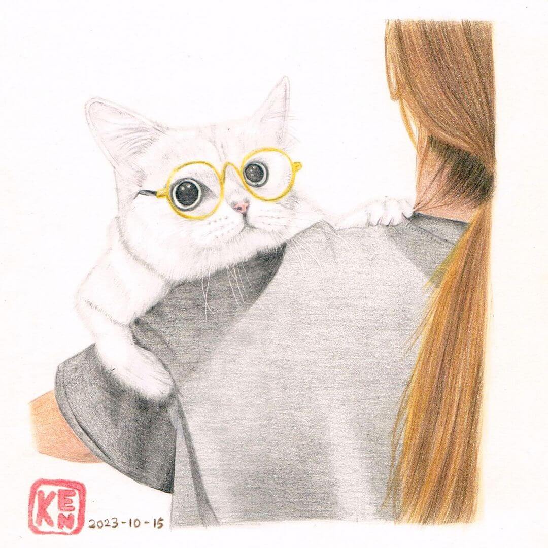 眼鏡貓貓 - 芝芝