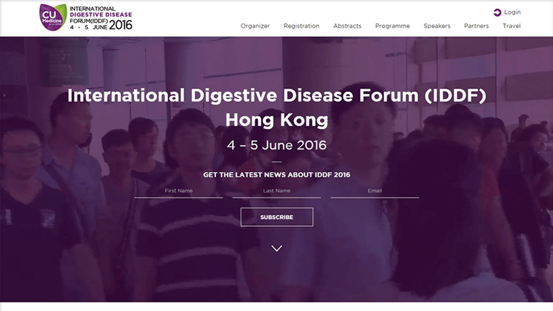 The International Digestive Disease Forum (IDDF) 2016